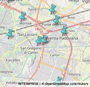Mappa Via Sesta Strada, 35129 Padova PD, Italia (3.01)