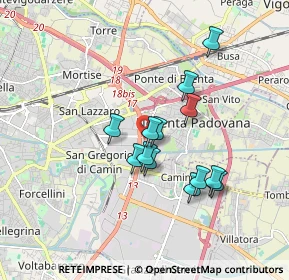 Mappa Via Sesta Strada, 35129 Padova PD, Italia (1.42923)