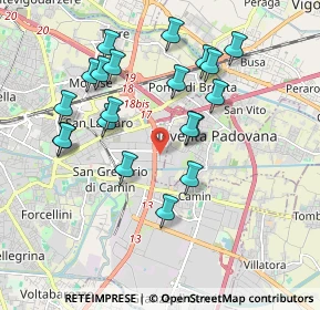Mappa Via Sesta Strada, 35129 Padova PD, Italia (1.8645)