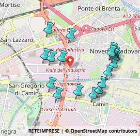 Mappa Via Sesta Strada, 35129 Padova PD, Italia (0.9875)