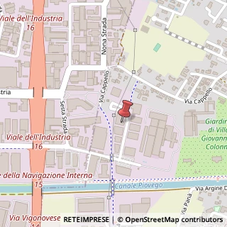 Mappa Viale della Navigazione Interna, 109, 35027 Noventa Padovana, Padova (Veneto)