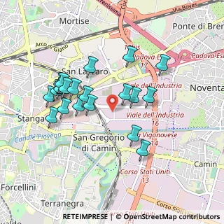 Mappa Via Seconda Str., 35129 Padova PD, Italia (0.87)