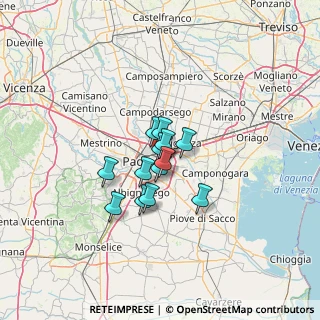 Mappa Via Seconda Str., 35129 Padova PD, Italia (7.59077)
