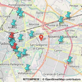 Mappa Via Seconda Str., 35129 Padova PD, Italia (3.006)