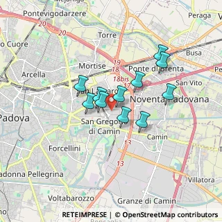Mappa Via Seconda Str., 35129 Padova PD, Italia (1.26818)