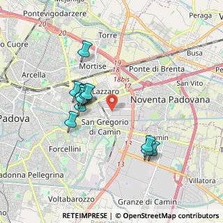 Mappa Via Seconda Str., 35129 Padova PD, Italia (1.65417)