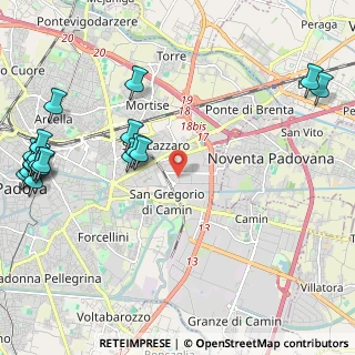 Mappa Via Seconda Str., 35129 Padova PD, Italia (3.0175)