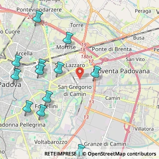 Mappa Via Seconda Str., 35129 Padova PD, Italia (2.72083)