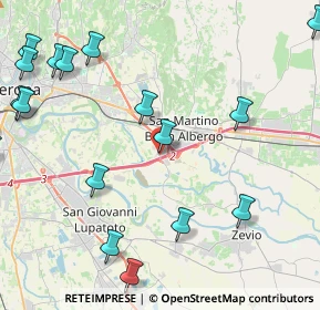 Mappa Via Caliari Paolo, 37036 San Martino Buon Albergo VR, Italia (5.88833)