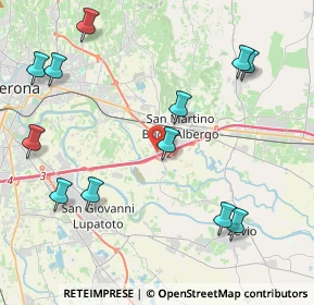 Mappa Via Caliari Paolo, 37036 San Martino Buon Albergo VR, Italia (5.02)