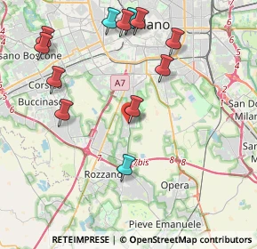 Mappa Via Michele Saponaro, 20142 Milano MI, Italia (4.63083)