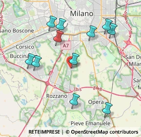 Mappa Via Michele Saponaro, 20142 Milano MI, Italia (4.16636)