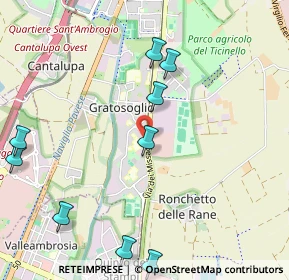 Mappa Via Michele Saponaro, 20142 Milano MI, Italia (1.37364)