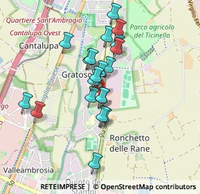 Mappa Via Michele Saponaro, 20142 Milano MI, Italia (0.7415)