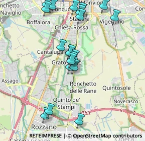 Mappa Via Michele Saponaro, 20142 Milano MI, Italia (2.011)