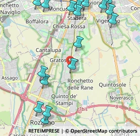 Mappa Via Michele Saponaro, 20142 Milano MI, Italia (2.82412)