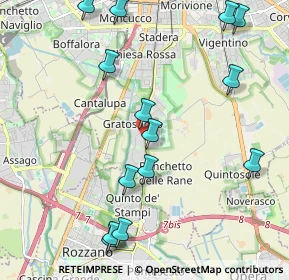 Mappa Via Michele Saponaro, 20142 Milano MI, Italia (2.45)