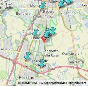 Mappa Via Michele Saponaro, 20142 Milano MI, Italia (1.93231)