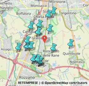 Mappa Via Michele Saponaro, 20142 Milano MI, Italia (1.7595)