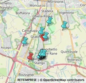 Mappa Via Michele Saponaro, 20142 Milano MI, Italia (1.542)