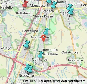 Mappa Via Michele Saponaro, 20142 Milano MI, Italia (2.6275)
