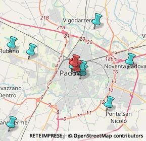 Mappa P.za dell'Insurrezione, 35137 Padova PD, Italia (4.48923)