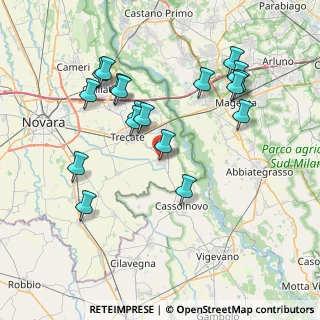 Mappa Via Antonio Gramsci, 28065 Cerano NO, Italia (7.84833)