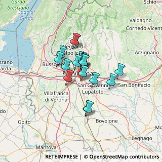 Mappa Via Floreste Malfer, 37135 Verona VR, Italia (9.30389)