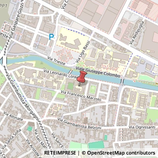 Mappa Via Francesco Marzolo, 9, 35131 Padova PD, Italia, 35131 Padova, Padova (Veneto)