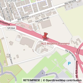 Mappa Via Aeroporto, 10, 37066 Villafranca di Verona VR, Italia, 37066 Sommacampagna, Verona (Veneto)