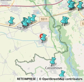 Mappa Via Scotti, 28065 Cerano NO, Italia (5.966)