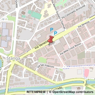 Mappa Via Venezia, 94, 35131 Padova, Padova (Veneto)