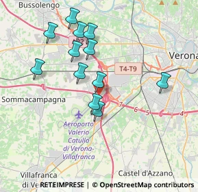 Mappa E70, 37066 Sommacampagna VR, Italia (3.52167)