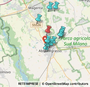 Mappa Via Vercesi, 20081 Abbiategrasso MI, Italia (2.48167)