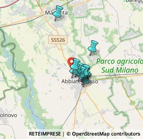 Mappa Via Vercesi, 20081 Abbiategrasso MI, Italia (1.95545)