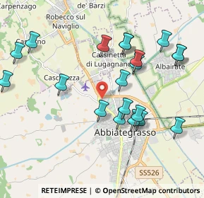 Mappa Via Vercesi, 20081 Abbiategrasso MI, Italia (2.088)