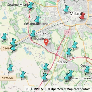 Mappa Via della Resistenza, 20090 Assago MI, Italia (6.7985)