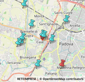 Mappa Via Giovanni Boaga, 35136 Padova PD, Italia (1.89)