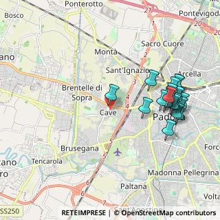 Mappa Via Nicolò Tartaglia, 35139 Padova PD, Italia (2.187)