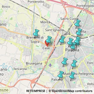 Mappa Via Nicolò Tartaglia, 35139 Padova PD, Italia (2.37)