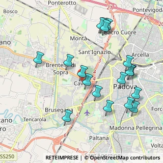 Mappa Via Nicolò Tartaglia, 35139 Padova PD, Italia (2.17889)