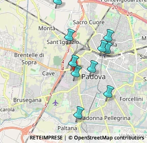 Mappa Via delle Melette, 35138 Padova PD, Italia (1.95818)