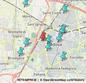 Mappa Via delle Melette, 35138 Padova PD, Italia (1.79)