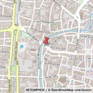 Mappa Corso Milano, 105, 35139 Padova, Padova (Veneto)