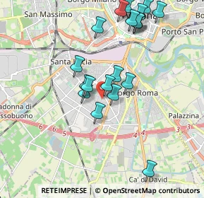 Mappa Via Leida, 37135 Verona VR, Italia (1.9715)