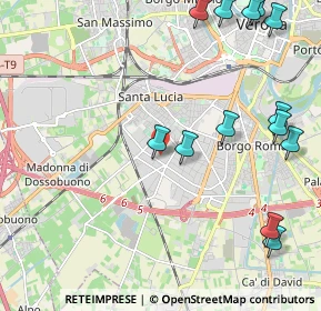 Mappa Via Salisburgo, 37136 Verona VR, Italia (2.74692)