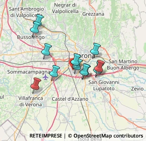Mappa Via Salisburgo, 37136 Verona VR, Italia (5.51)