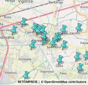 Mappa Via Giuseppe Mazzini, 30039 Stra VE, Italia (1.8855)