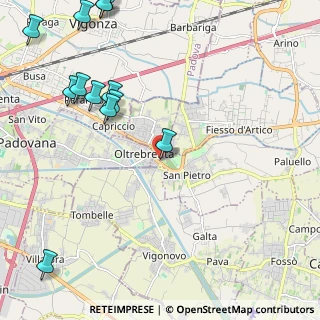 Mappa Via Tergola, 30039 Stra VE, Italia (3.00077)