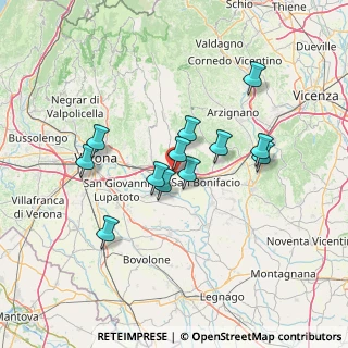 Mappa Via Monte Rocca, 37042 Colognola ai Colli VR, Italia (11.6075)